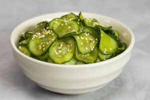 Agurksalat med eddik